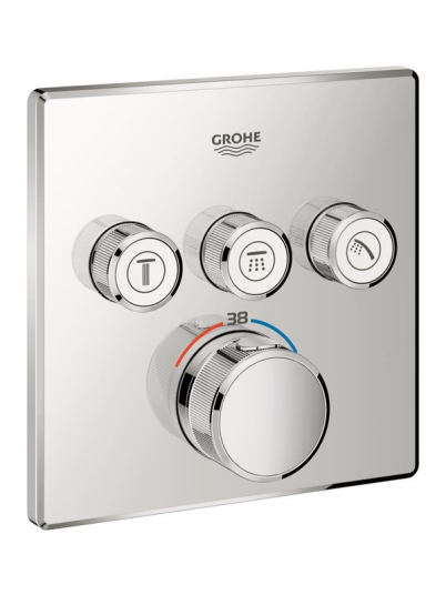 Grohe Grohtherm SmartControl termostat udvendig del firk Grohe Grohtherm SmartControl termostat udvendig del firk