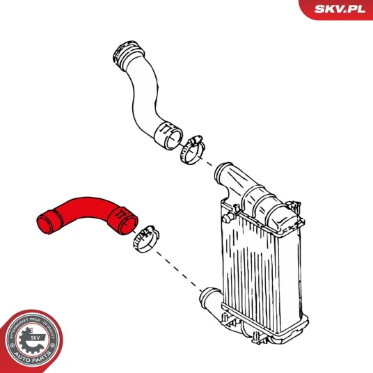 Ladeluftslange ESEN SKV 24SKV013