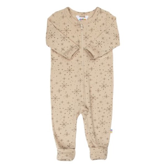 Joha Handdrawn Snowflake ull heldress beige 80 Joha Handdrawn Snowflake ull heldress beige 80