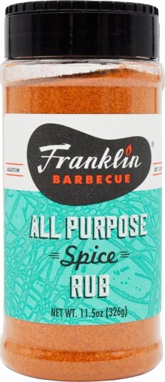 Franklin BBQ All Purpose Spice Rub 326g Allround krydderblanding Franklin BBQ All Purpose Spice Rub 326g Allround krydderblanding