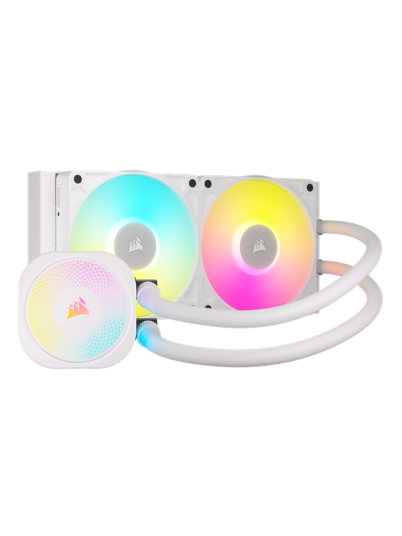 Corsair iCUE LINK TITAN 240mm RX RGB CPU vannkjøler hvit