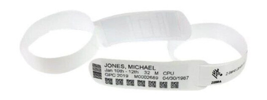 Zebra Z-Band UltraSoft RFID LR