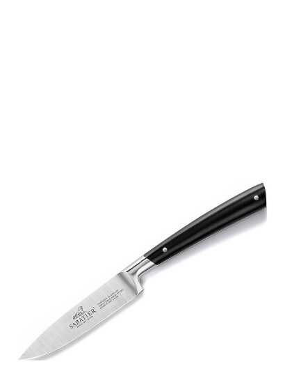 Lion Sabatier Herb Knife Edonist 10Cm Silver STEEL/BLACK ONE SIZE
