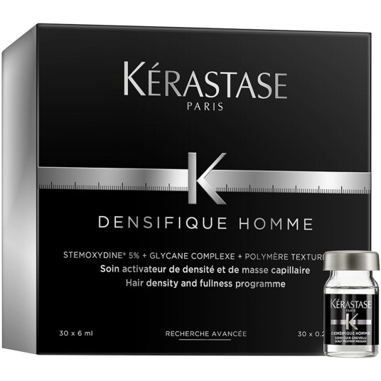 Kérastase Densifique Density Cure Homme treatment 30x6ML 180 ml Kérastase Densifique Density Cure Homme treatment 30x6ML 180 ml