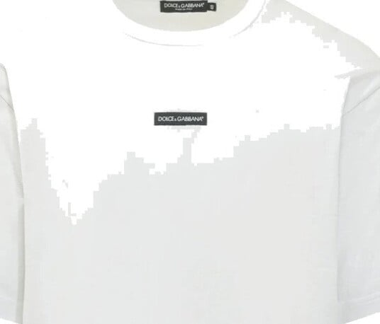 Dolce & Gabbana Herre Topper Hvit 2XL,