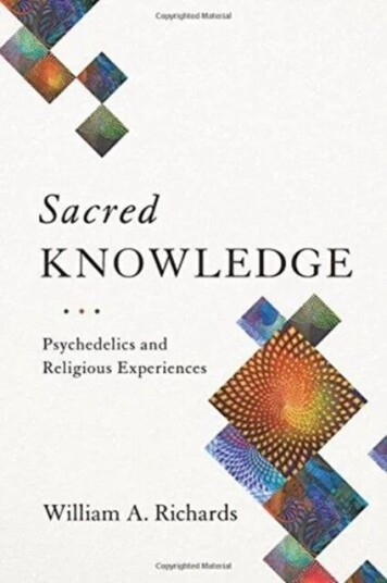 Sacred Knowledge Av William Richards