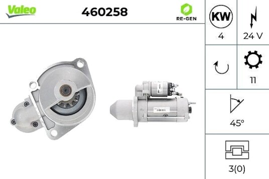 VALEO 460258 Starter
