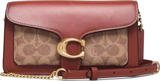 Coach Tabby Chain Clutch Brown ONE SIZE Coach Tabby Chain Clutch Brown ONE SIZE