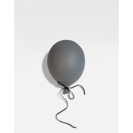 Balloon veggdekorasjon L grå
