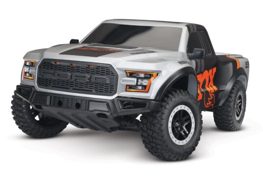 Traxxas 580948 Ford F-150 Raptor 2WD 1/10 RTR TQ USB FOX - With Traxxas 580948 Ford F-150 Raptor 2WD 1/10 RTR TQ USB FOX - With
