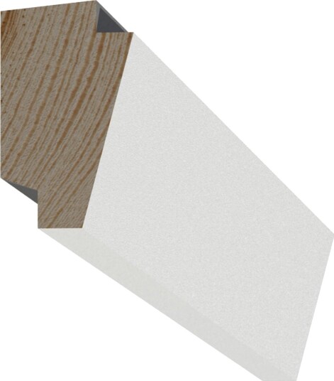 Nobrand Taklist FURU 21x034x4400mm D skygge S0502y Bomull