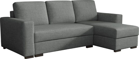 Denegal 3 seters Hjørnesovesofa Mørkegrå
