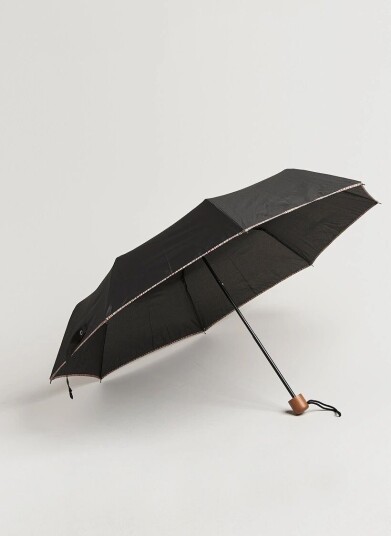Paul Smith Telescopic Umbrella Black Paul Smith Telescopic Umbrella Black