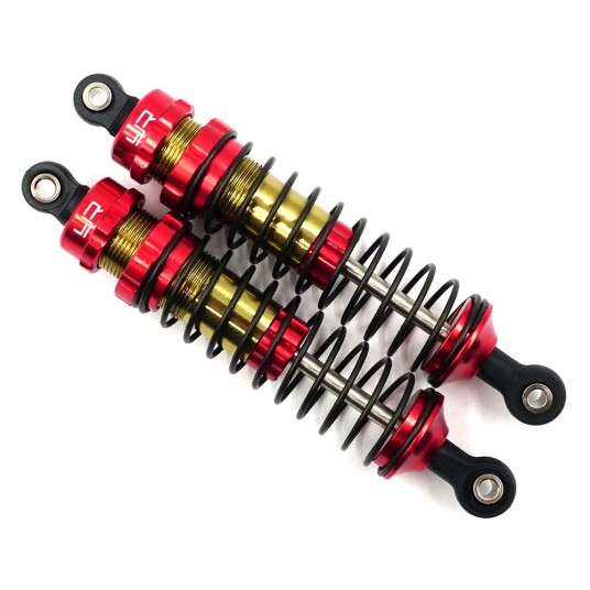 Yeah Racing TRSL-016RD Aluminum TR-XB 90mm Big Bore Shocks Front