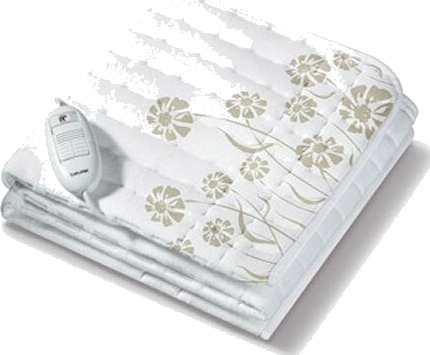 Beurer TS23 Sengevarmer 150x80cm med Overopphetingsvern og 3 Temperaturinnstillinger