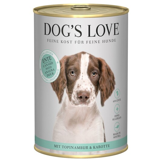 Dog´S Love Hypoallergen 6 X 400 G And Dog´S Love Hypoallergen 6 X 400 G And