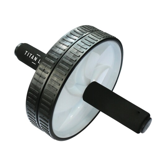 Titan Ab-Roller - Titan Life - Ab Wheel - Svart/grå