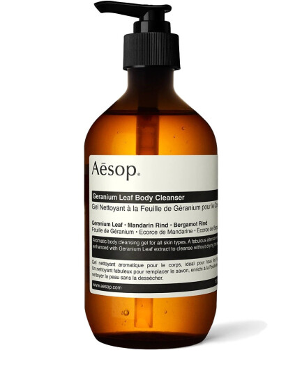 Aesop Geranium Leaf Body Cleanser 500ml Dusjsåpe Gjennomsiktig  unisex