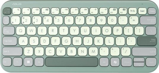 Asus Marshmallow KW100 Tastatur 75% Green Tea Latte 90XB0880-BKB180