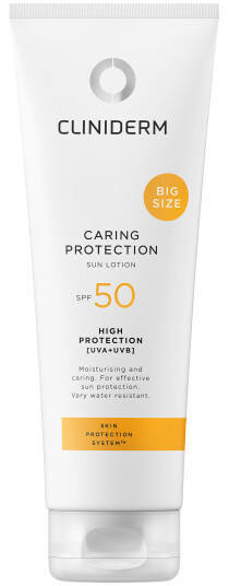 Cliniderm Solkrem SPF 50 Lotion 250 ml Uparfymert Vannbestandig