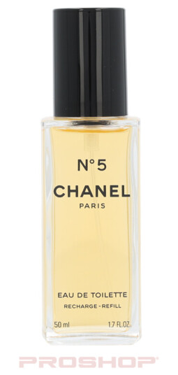 Chanel No 5 50ml Eau de Toilette Spray til Kvinne - Refillsystem