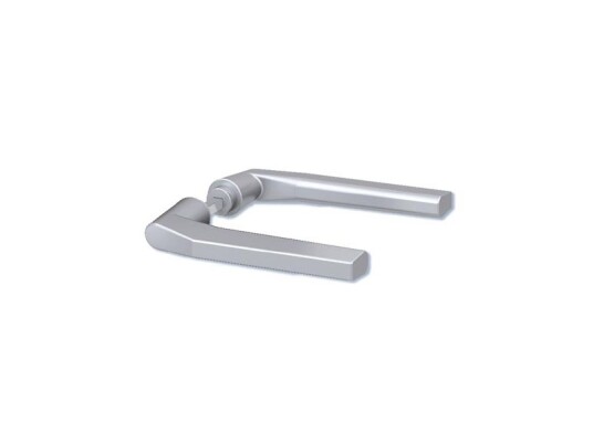 Basi Dørhåndtak 7421 1001 Aluminium L Formet