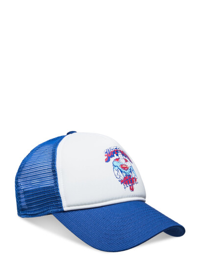 New Era Yth Dc Trucker Supman - Blue - 53.9/54.9 New Era Yth Dc Trucker Supman - Blue - 53.9/54.9