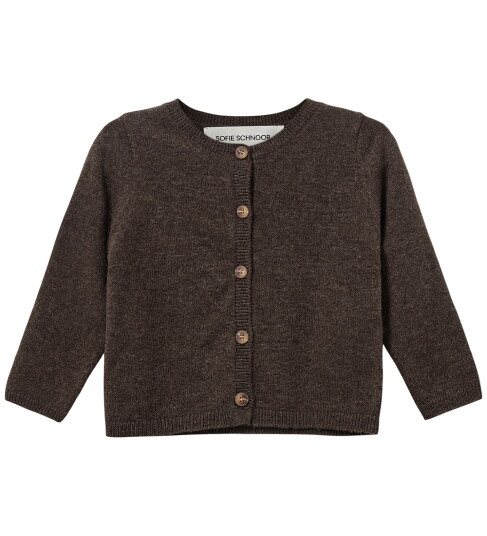 Sofie Schnoor Cardigan Strikk Ull Cisse Brown Fudge Sofie Schnoor 3 år 98 Cardigan Brun