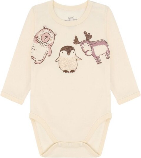Hust&Claire Ull Hust and Claire Baloo Animals ull/bambus body Off White