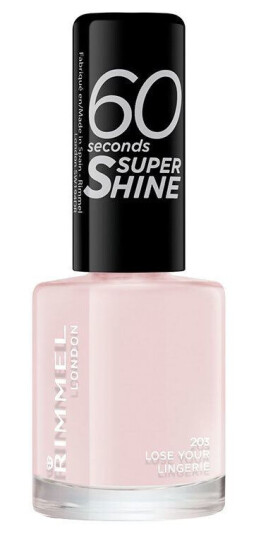 Rimmel London RimmelLondon 60 Seconds Super Shine Nail Polish #203 Lose Your Li Rimmel London RimmelLondon 60 Seconds Super Shine Nail Polish #203 Lose Your Li