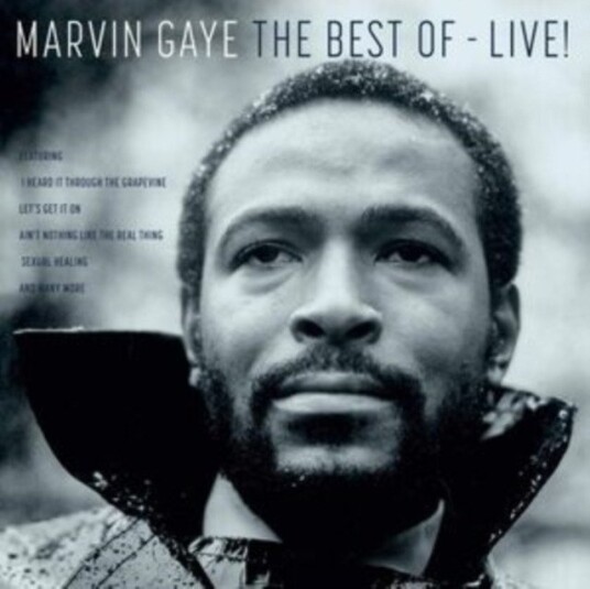Marvin Gaye The Best Of Live Uk Vinyl
