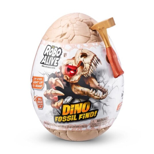 Robo Alive Dino Fossil Find Surprise Egg Robo Alive Dino Fossil Find Surprise Egg