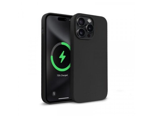 Color Cover Magnetic Case Iphone 15 Pro Max Magsafe Black