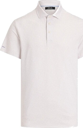 Ralph Lauren Golf Prntd Lt Wt Air Flw Knt Polo Purple XXL