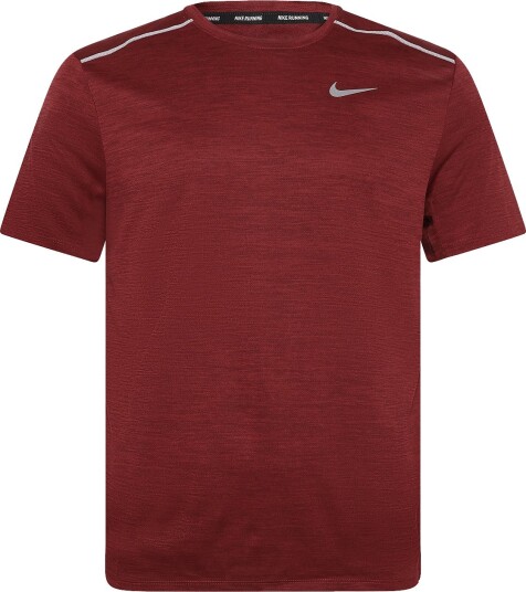 Nike M Nk Df Uv Miler Ss   TOUGH RED/MYSTIC DATES/REFLECT   L