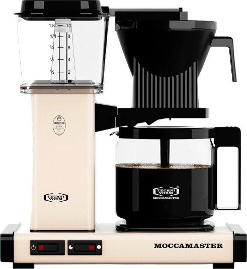 Moccamaster Automatisk kaffebrygger light ivory Moccamaster Automatisk kaffebrygger light ivory