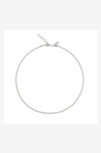 Caroline Svedbom Halskjede Mini Zara Rhodium Sølv