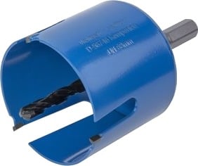 Wolfcraft Gmbh 4006885388208, Bor Hullsag, Hullsag, Høyrehåndsrotasjon, 10,5 Cm, 68 Mm, Murstein, Kalkstein
