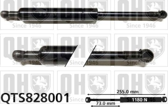 Baklukedemper QUINTON HAZELL QTS828001