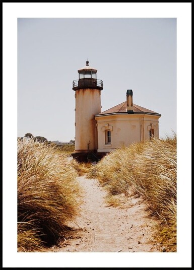 Coquille River Lighthouse II Plakat Plakat / 70x100cm Coquille River Lighthouse II Plakat Plakat / 70x100cm