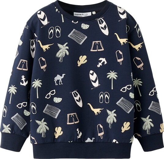 Name It Nmmpjerome Nreg Sweat Unb Navy 104
