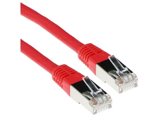 Act Patchcord Sstp Category 6 Pimf - Red 25.00M 25M Rot Netzwerkkabel (Fb9525)
