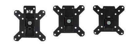 LIBOX LB-200 brakett - justerbar dobbelarm i full bevegelse - for LCD-TV - svart