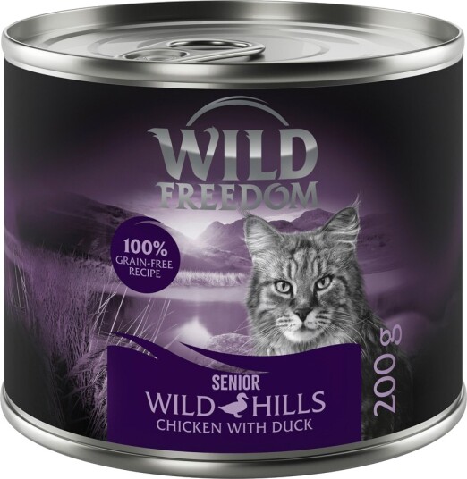 Wild Freedom Senior Wild Hills And & Kylling 6 X 200 G