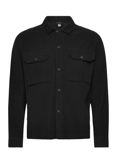 C.P. Company Corduroy Overshirt Black XS C.P. Company Corduroy Overshirt Black XS