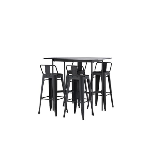 Venture Home Spisegruppe Venture Home Rax med 4 stk Tempe Stoler Ryggstøtte GR23702