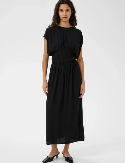 Soaked Slkleio Dress Black L