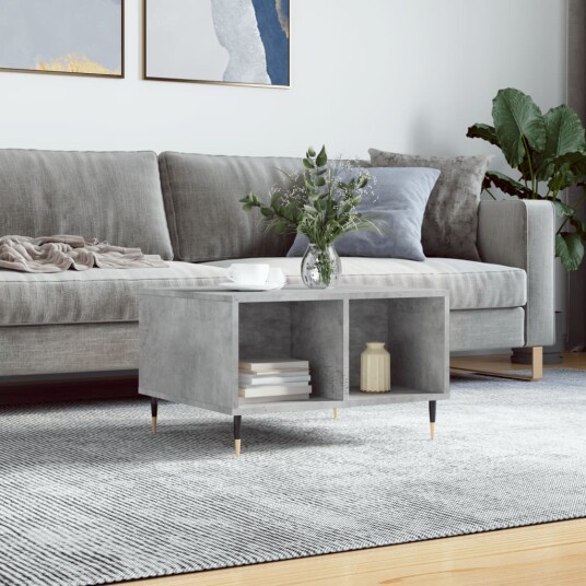 Salongbord betonggrå 60x50x36,5 cm konstruert tre 8721012109193 Salongbord betonggrå 60x50x36,5 cm konstruert tre 8721012109193