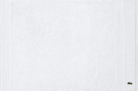 Lacoste Home Llecroco Bath Mat - BLANC - 50X70 cm