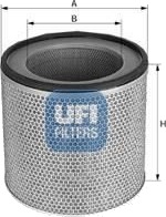 UFI 27.033.00 Luftfilter UFI 27.033.00 Luftfilter